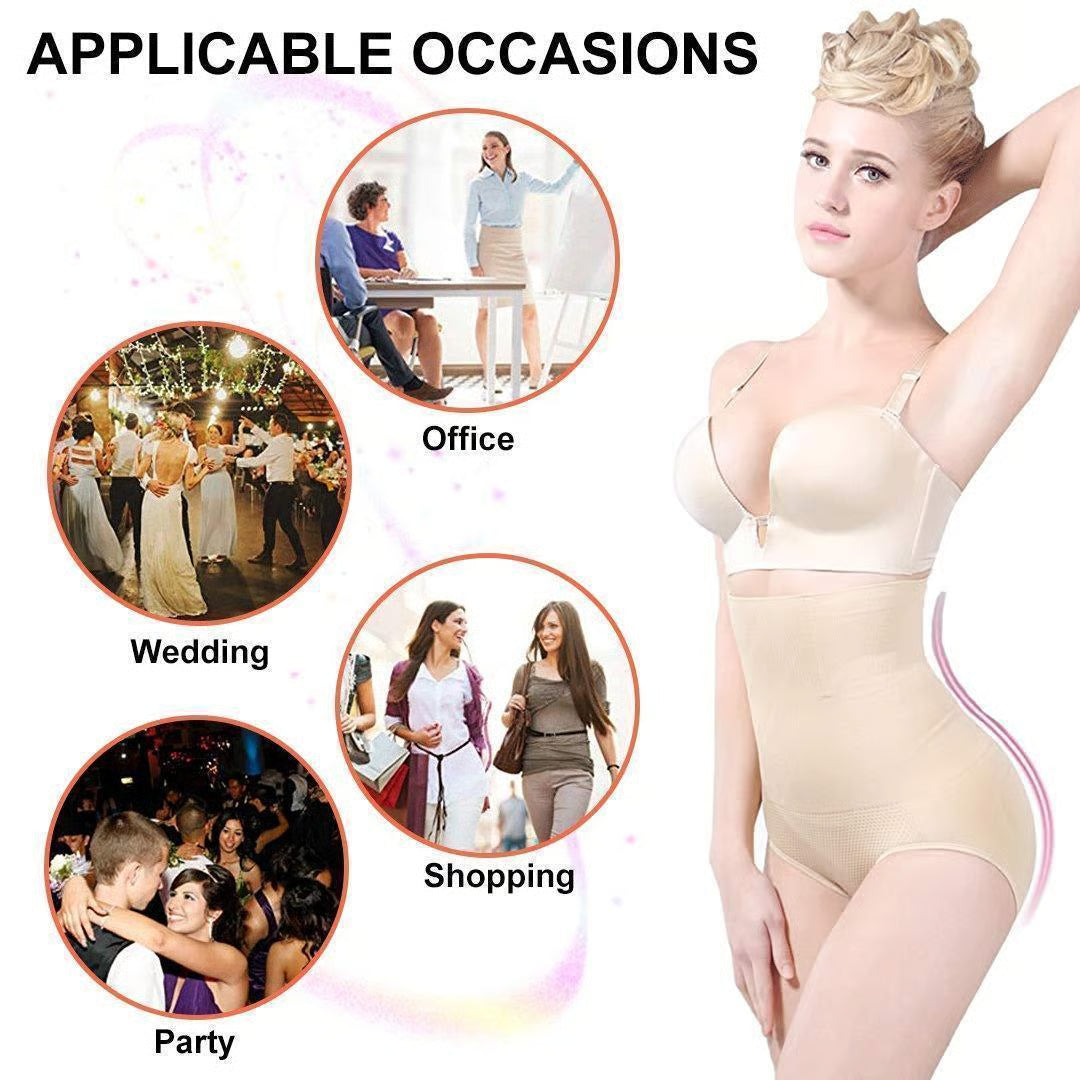 Last Day: 40 % OFF High‑Waist Tummy‑Control Shapewear—Smooth & Sculpt