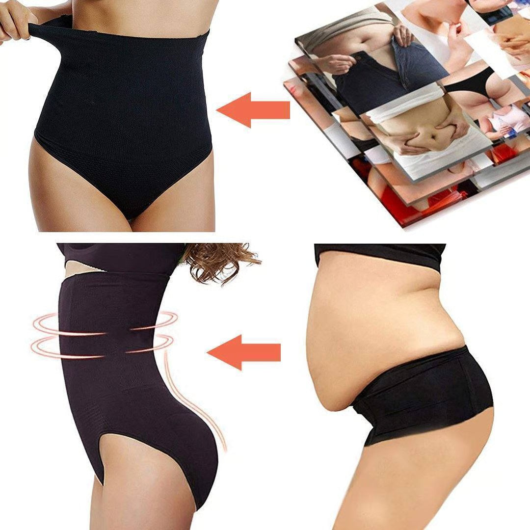 Last Day: 40 % OFF High‑Waist Tummy‑Control Shapewear—Smooth & Sculpt