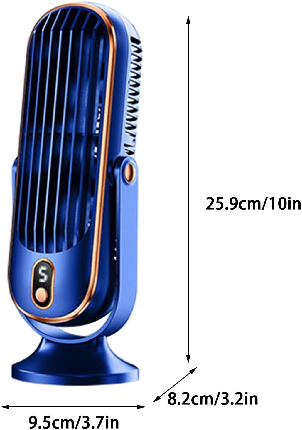 AeroBreeze OneTouch – Portable 5-Speed Tower Fan with Turbo Cooling & Quiet Mode