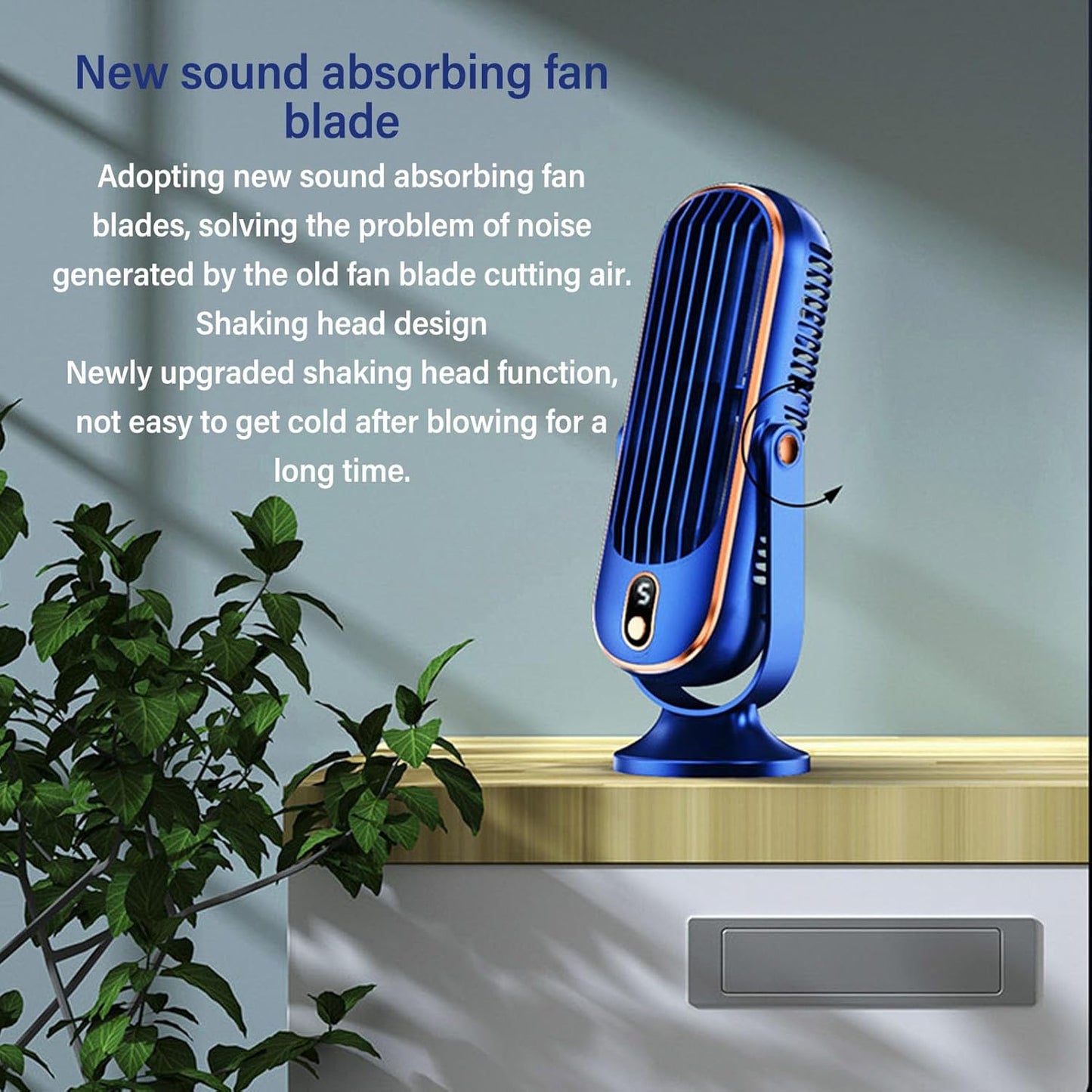 AeroBreeze OneTouch – Portable 5-Speed Tower Fan with Turbo Cooling & Quiet Mode
