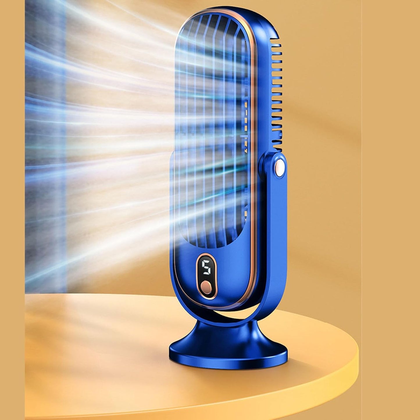 AeroBreeze OneTouch – Portable 5-Speed Tower Fan with Turbo Cooling & Quiet Mode