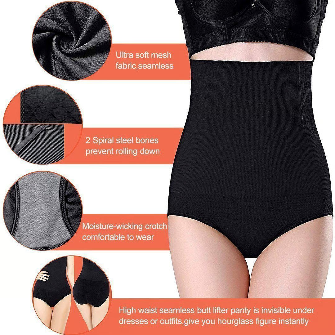Last Day: 40 % OFF High‑Waist Tummy‑Control Shapewear—Smooth & Sculpt
