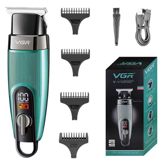 Cordless Hair Clipper & Beard Trimmer for Men VGR V-975
