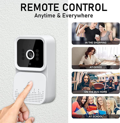 Splenssy GuardCam – Smart HD Video Doorbell with Motion Alerts & Two-Way Audio