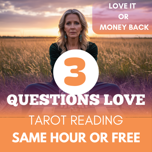 ❤️ 3-Question Love Tarot Reading | SAME HOUR or FREE | Ask About Love, Feelings, Future