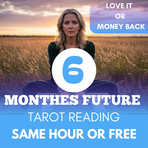 🔮 6-Month Future Tarot Reading | SAME HOUR or FREE | Month-by-Month Life & Love Guidance
