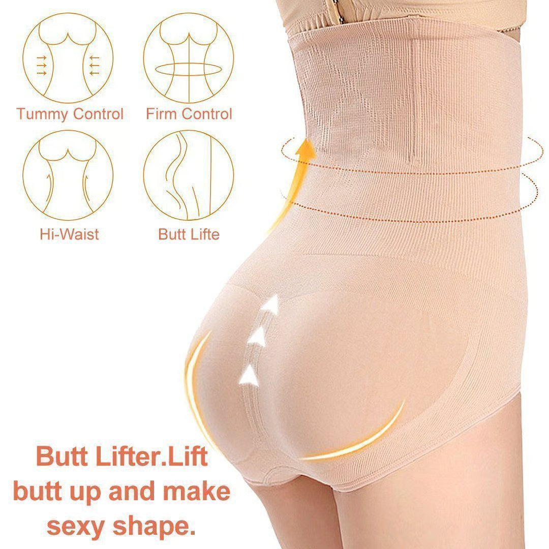 Last Day: 40 % OFF High‑Waist Tummy‑Control Shapewear—Smooth & Sculpt